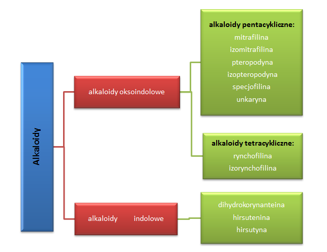 Alkaloidy w vilcacorze
