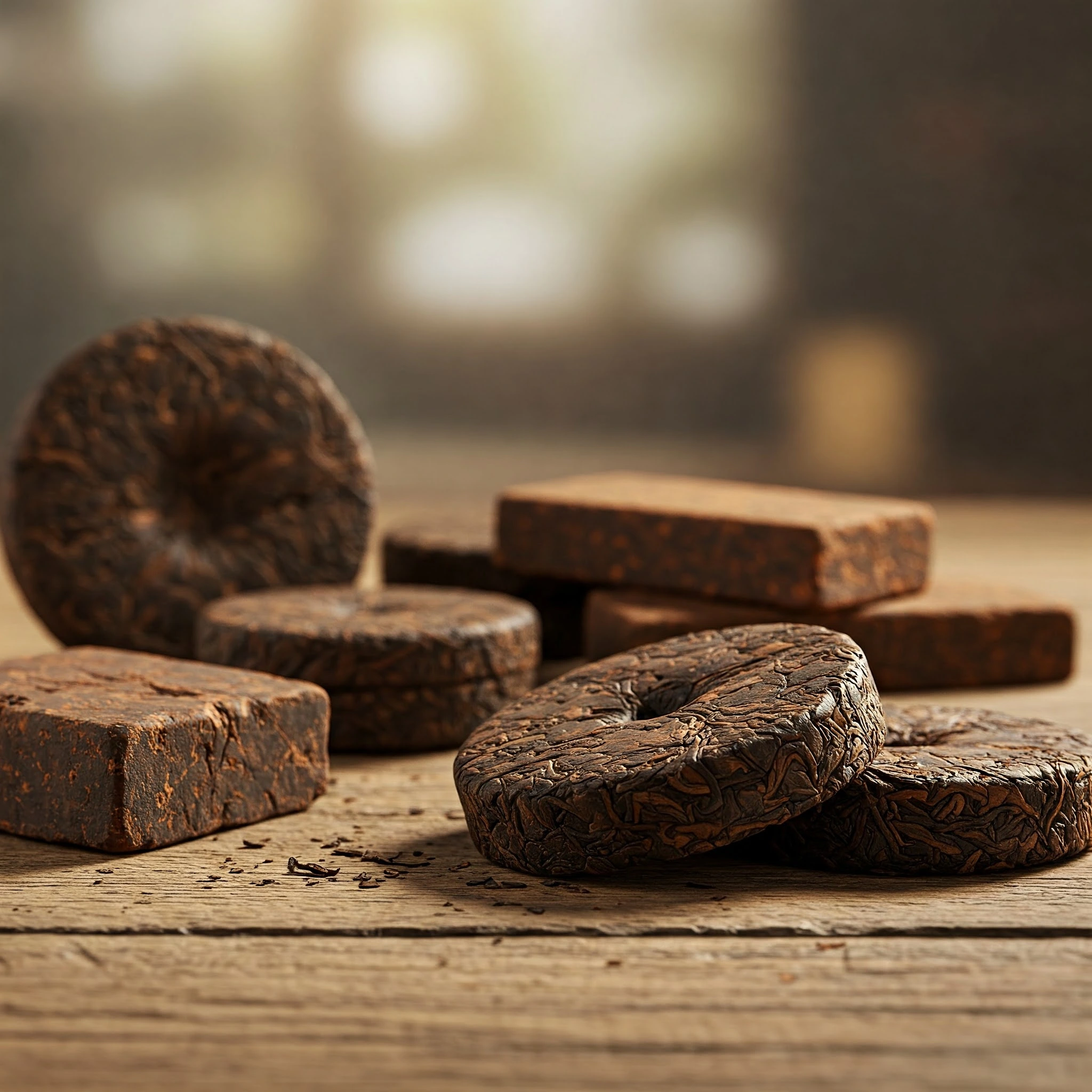 Sekrety Prasowanej Herbaty Pu-erh: Zalety i Dlaczego Kostki i Dyski?