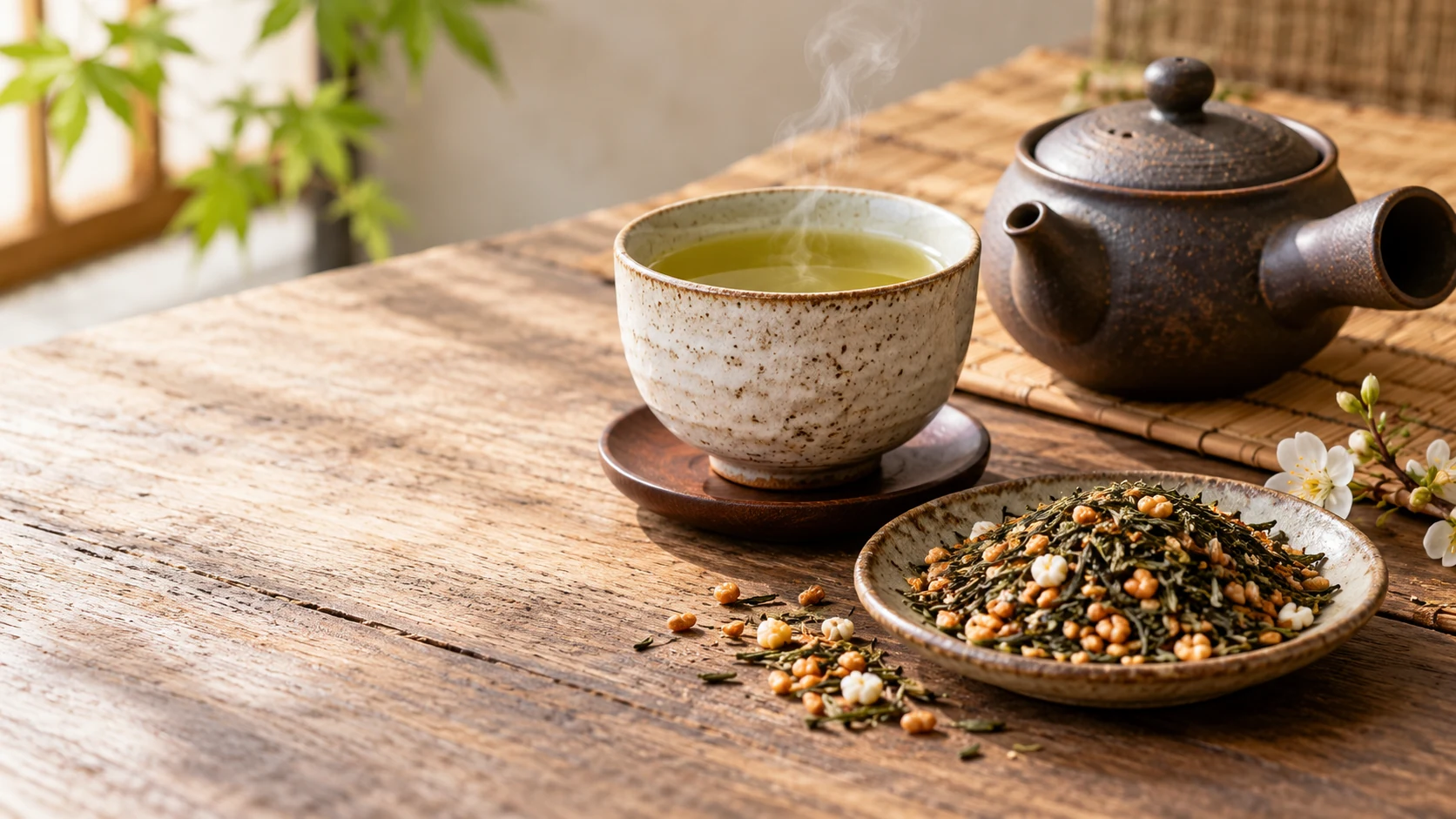 Genmaicha – dlaczego Japończycy dodają ryż do zielonej herbaty?