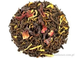 Herbata Pu Erh Wiśnie w Rumie