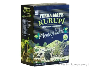 Yerba Mate Kurupi Menta Boldo 0,5 kg