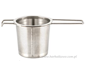 Zaparzacz nierdzewny z rączką