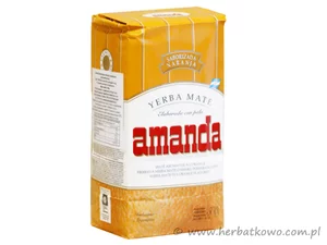 Yerba Mate Amanda Naranja 0,5 kg pomarańczowa