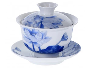 Gaiwan porcelanowy Lotus 130 ml