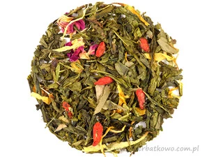 Zielona herbata Sencha Napój Samuraja