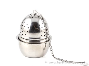 Zaparzacz metalowy Jajko