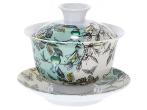 Gaiwan porcelanowy Ptaszki 140 ml