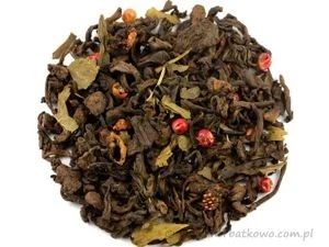 Herbata Pu Erh Gingko z Pieprzem