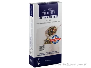 Papierowe filtry do herbaty Finum rozmiar S 100 szt.