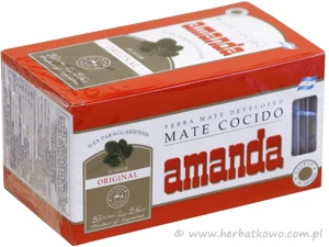 Yerba Mate Amanda cocido saszetki 25 x 3g