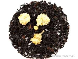 Herbata czarna Truskawki z Kremem