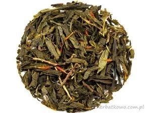 Zielona herbata Sencha Czerwony Żeńszeń